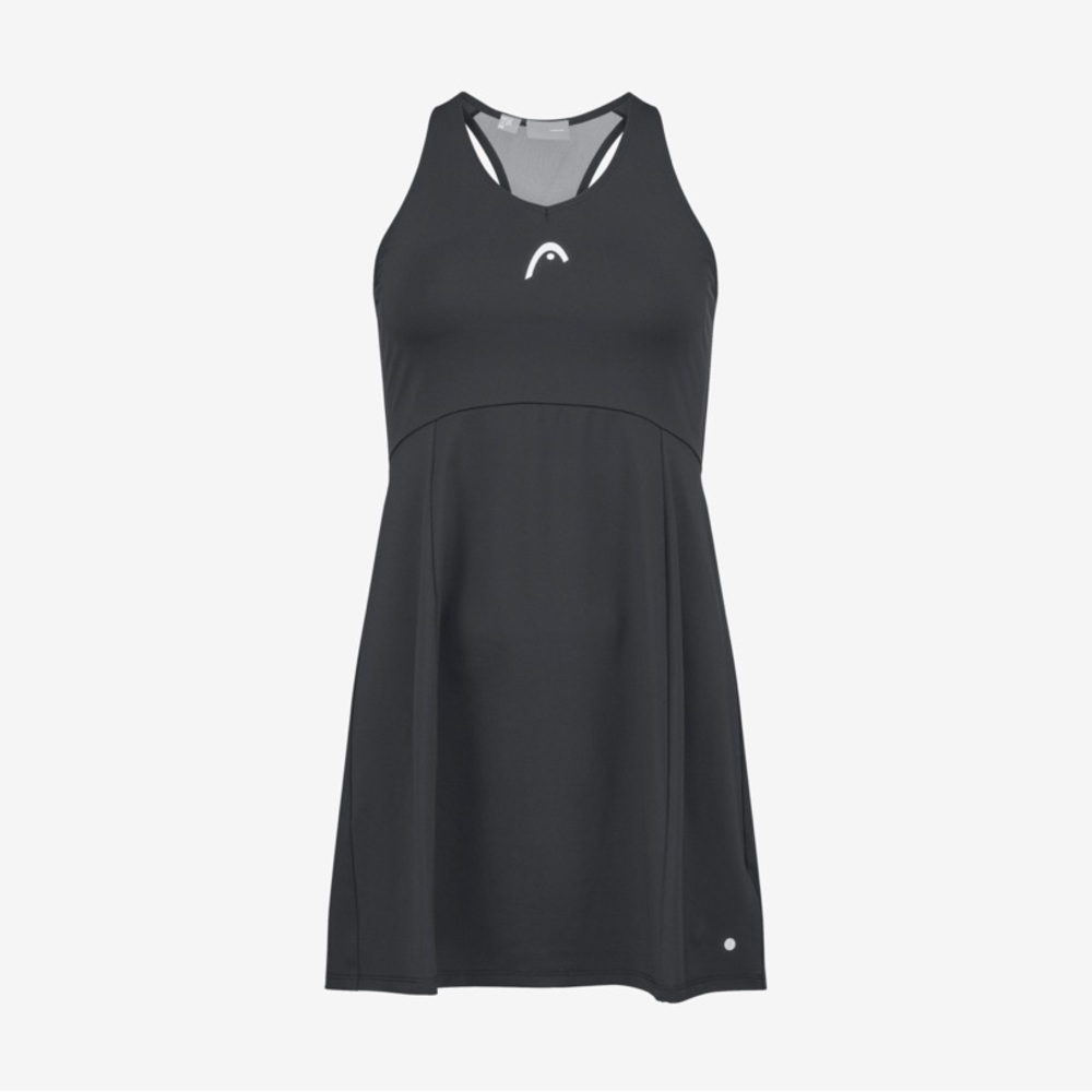 NWT HEAD Spirit Tennis Dress in Black With Shorts Brand New with Tags Size L